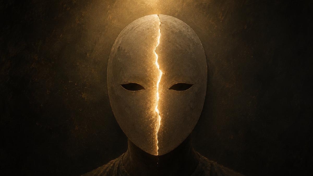 the mask is real. so is what's underneath.